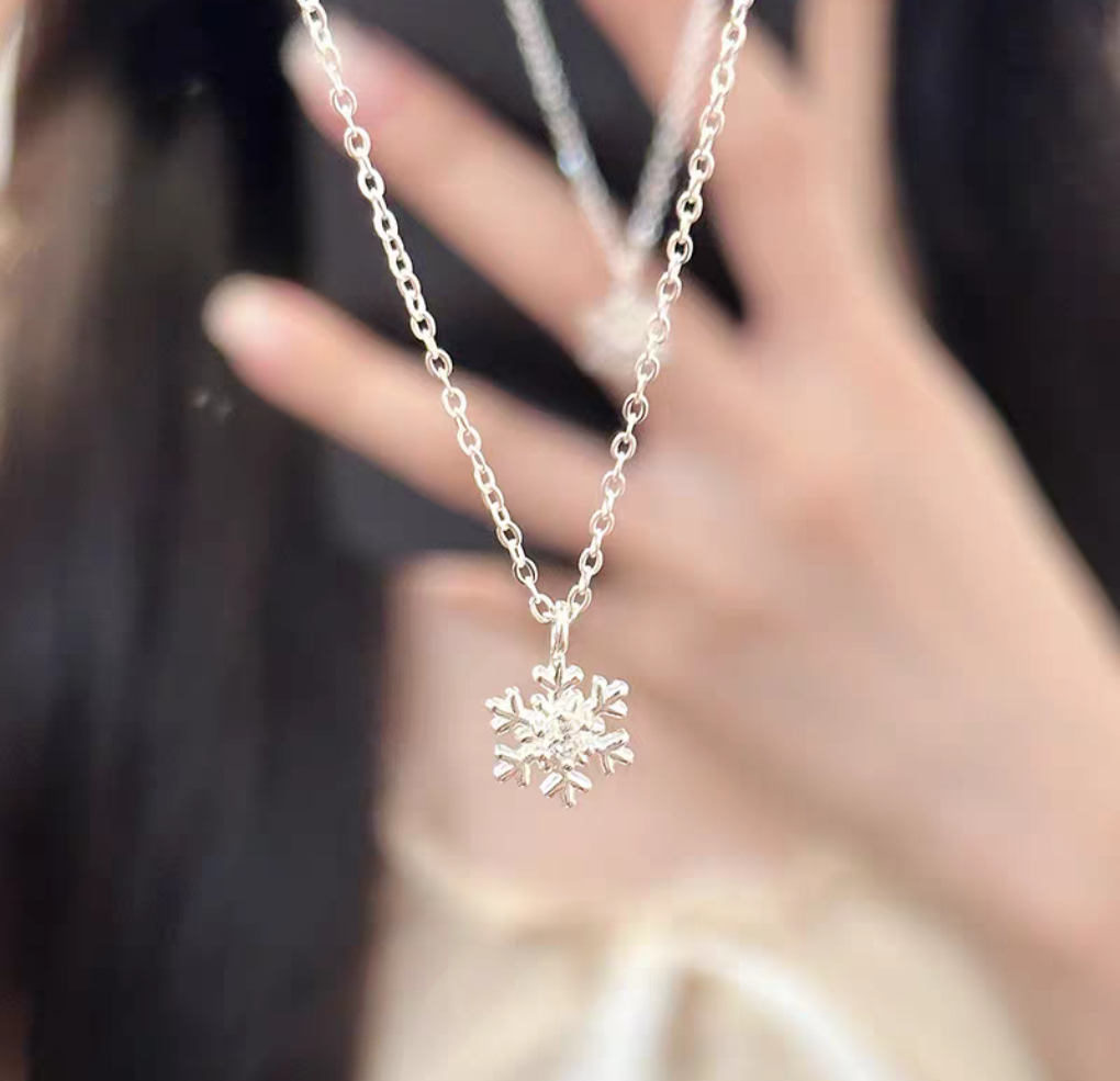 First Snow Sterling Silver 925 Necklace