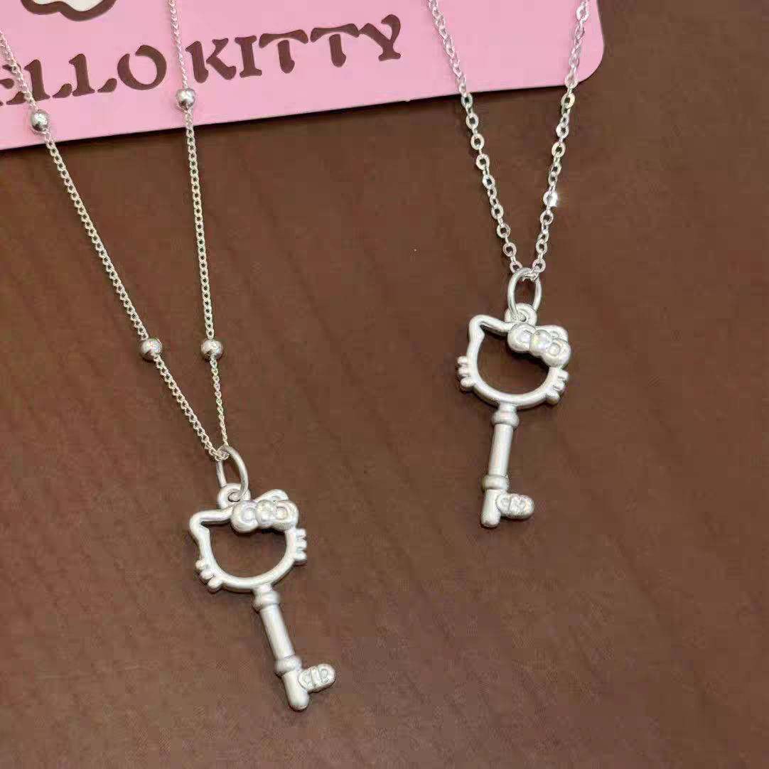 Kitty Key 999 Silver Certified Necklace