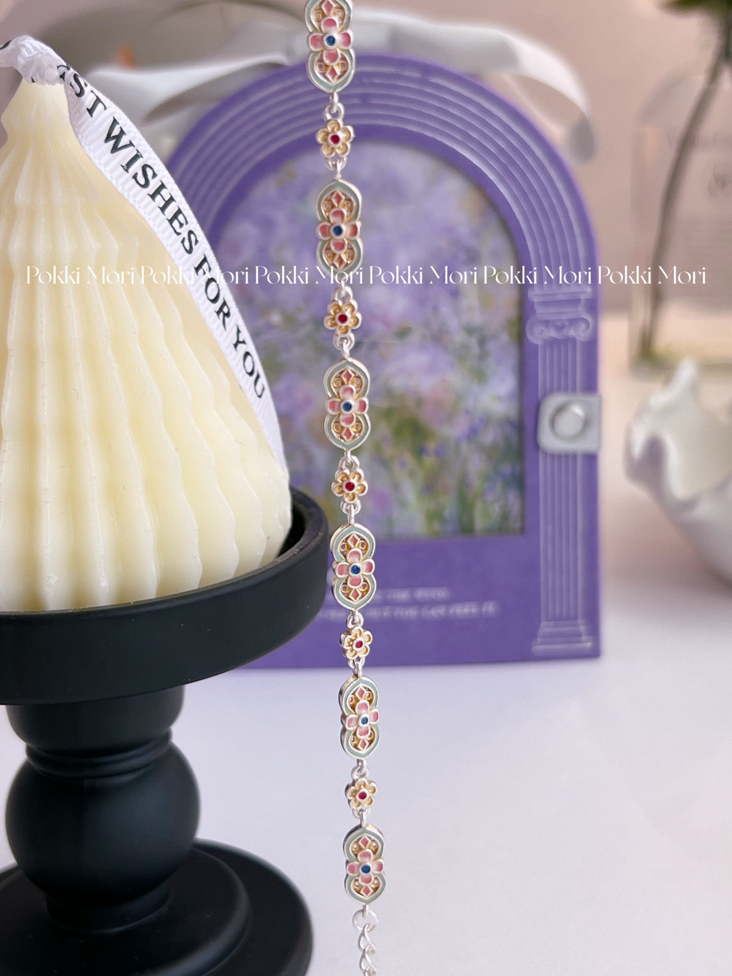 Traditional Good luck Koi 999 silver bracelet with lab certificate
