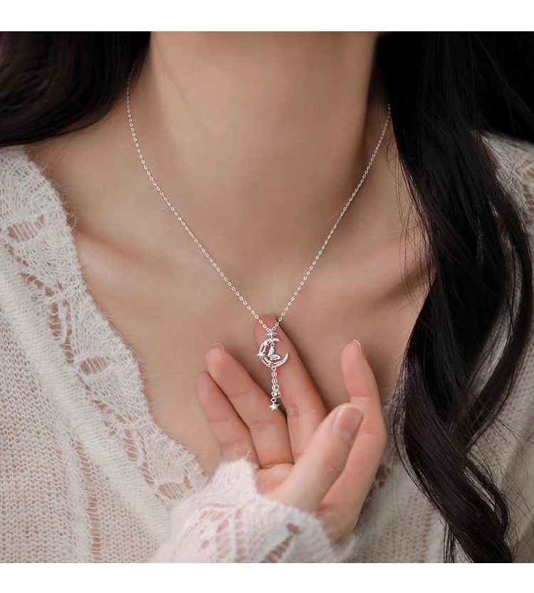 Celestial Monarch 999 Silver Necklace 40+5 cm