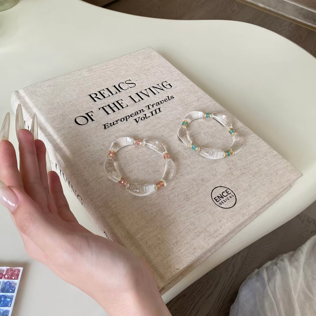 Natural clear Quartz Sterling Silver bracelet - Resizable