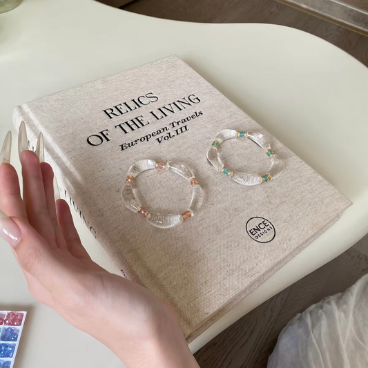 Natural clear Quartz Sterling Silver bracelet - Resizable