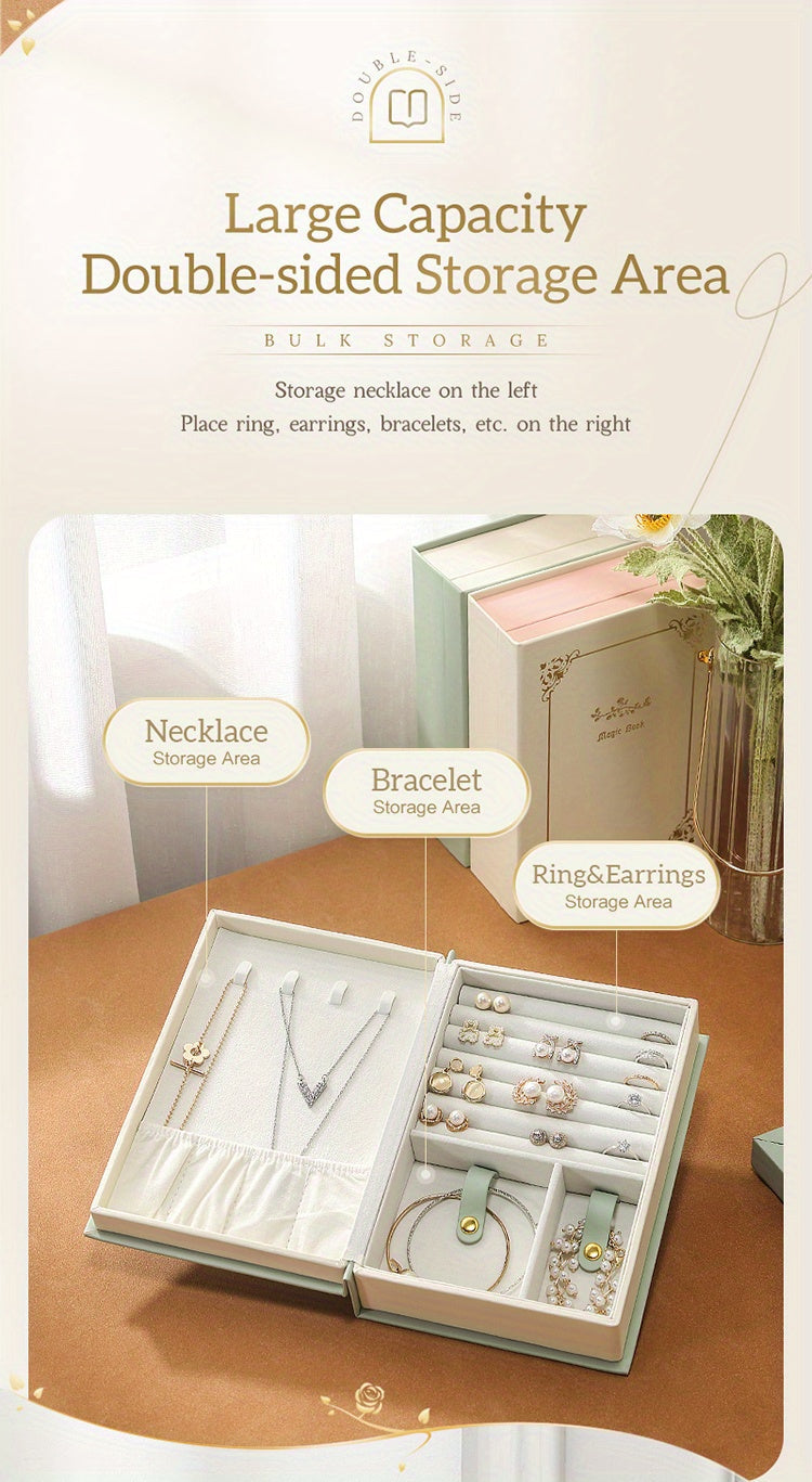 Magic Book luxurious Jewelry Box