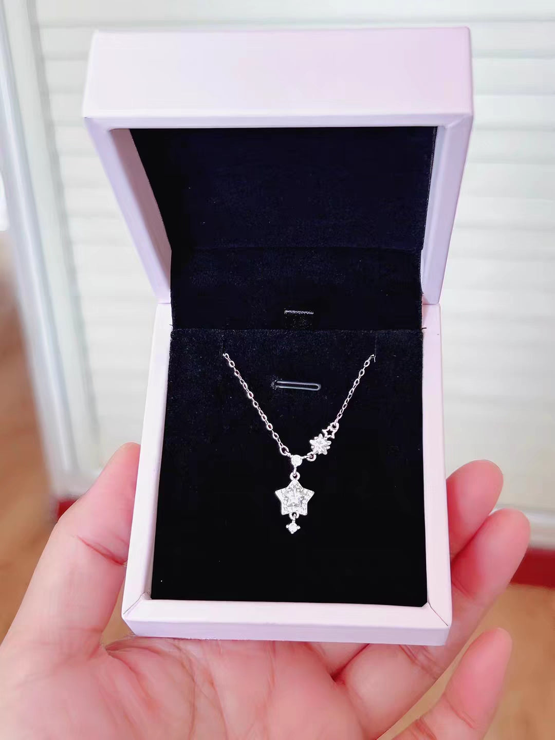Stars Aligned 999 Silver Necklace with lab certificate 40+5 cm