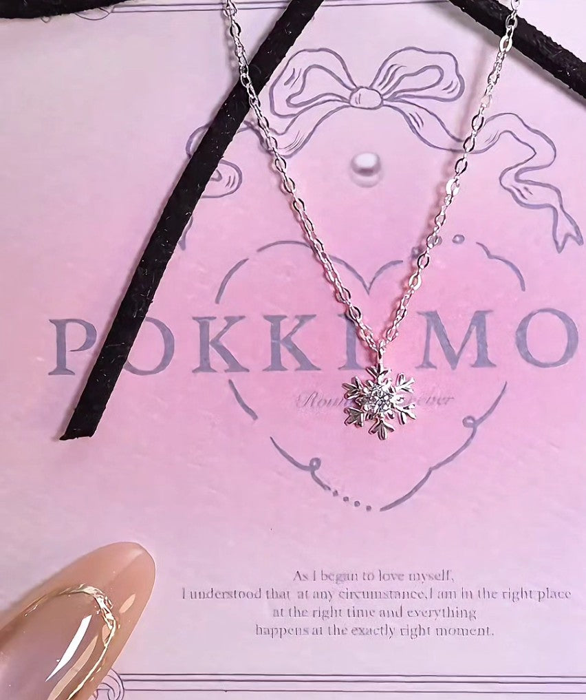 First Snow Sterling Silver 925 Necklace