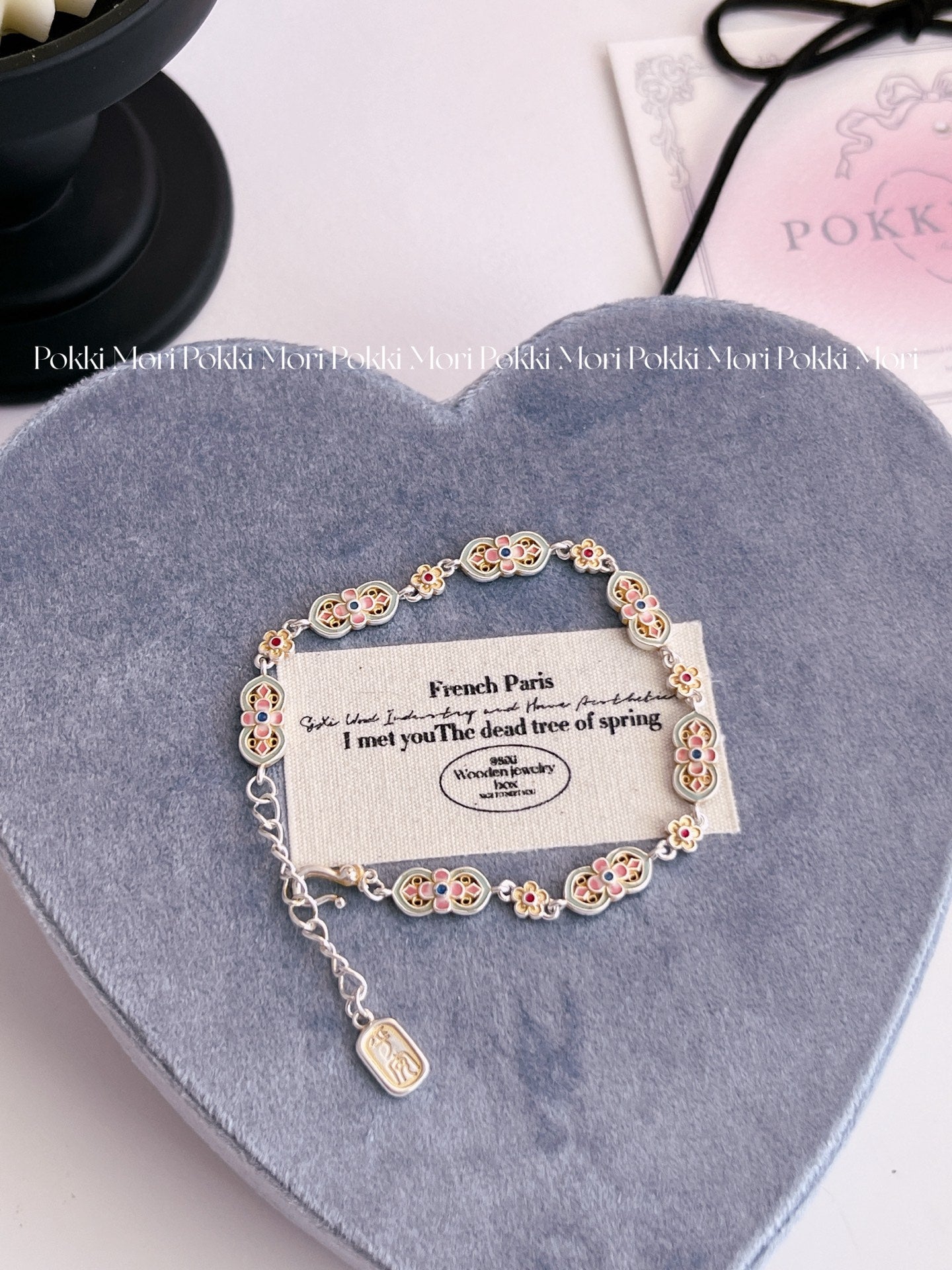 Traditional Good luck Koi 999 silver bracelet with lab certificate