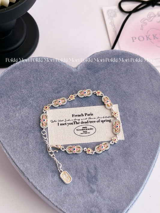 Traditional Good luck Koi 999 silver bracelet with lab certificate