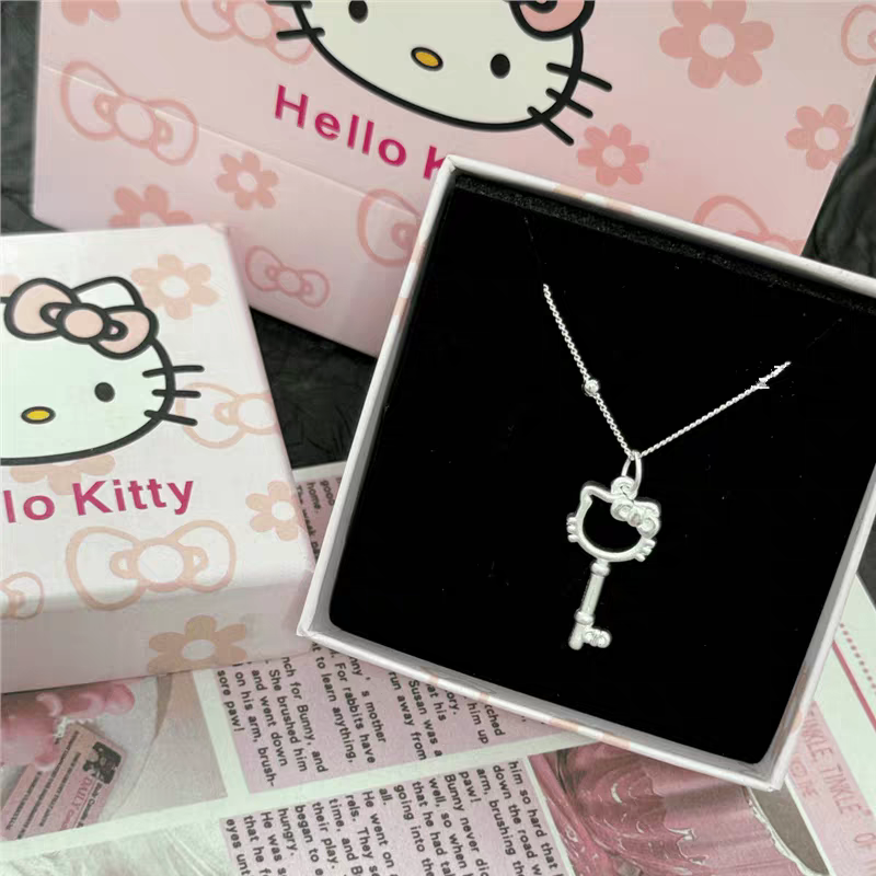 Kitty Key 999 Silver Certified Necklace