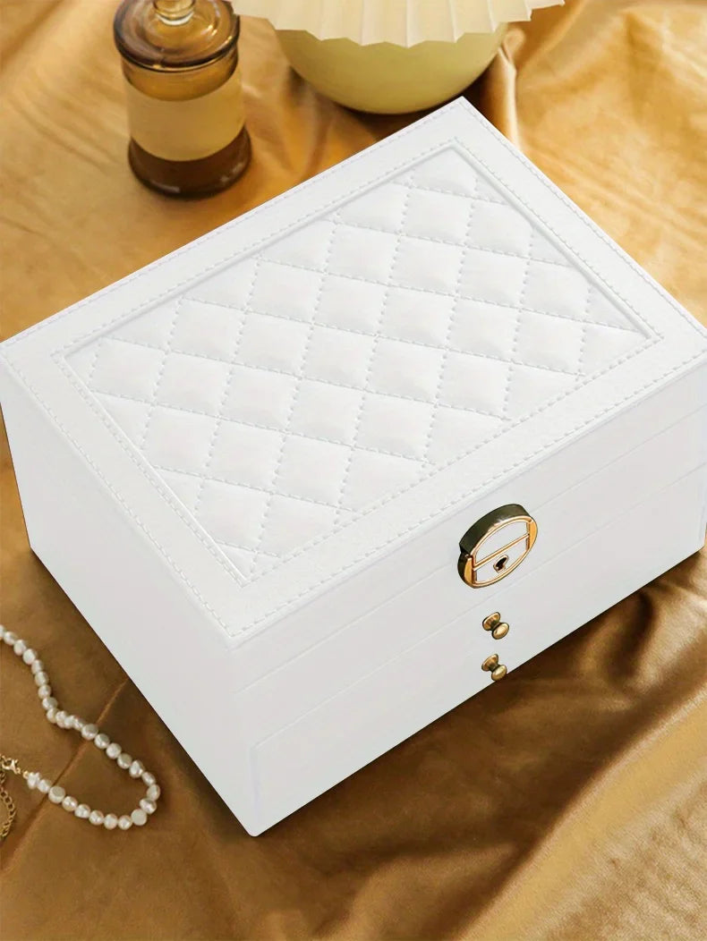 Luxurious Large Capacity Jewelry Storage Box