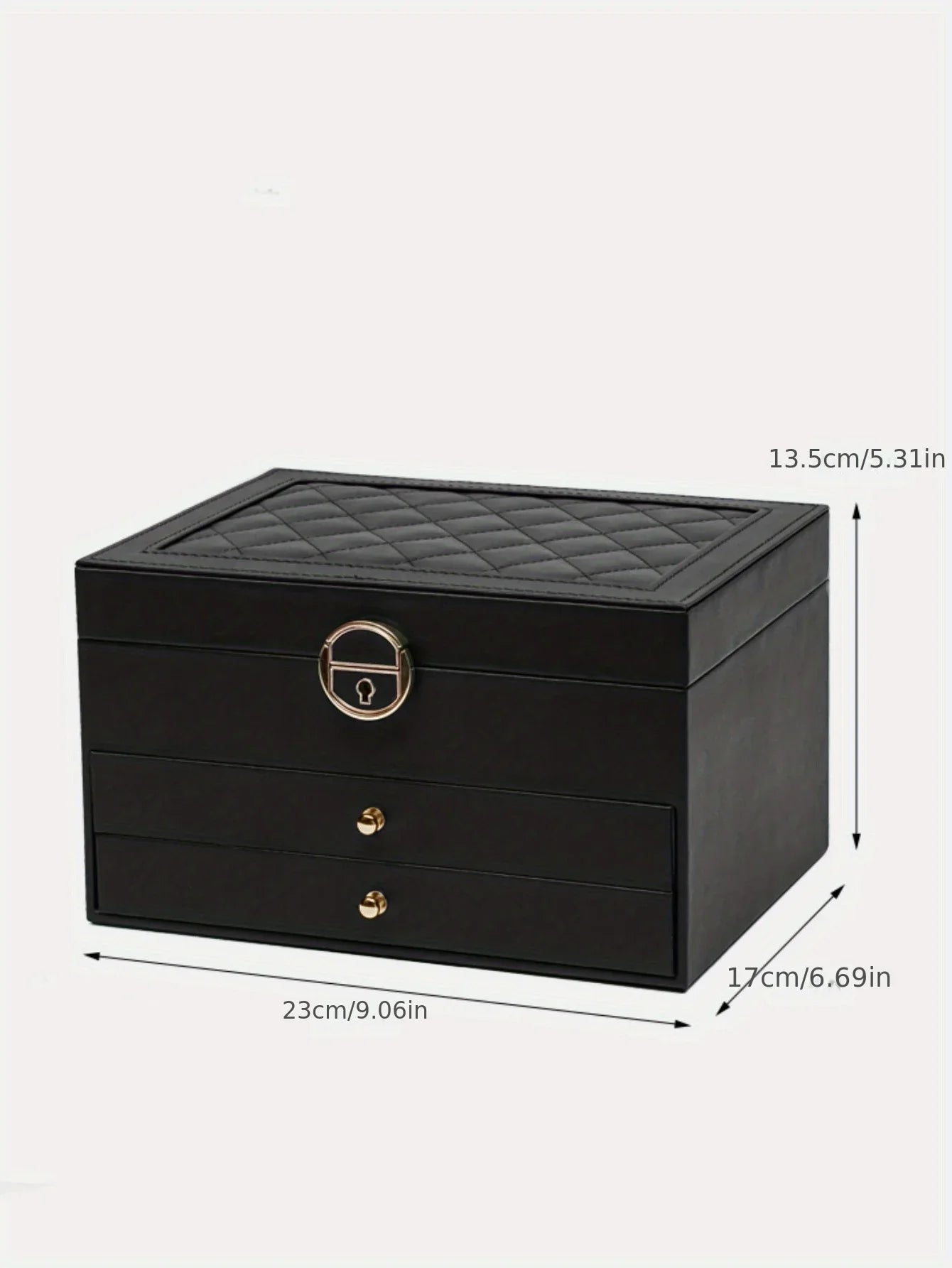 Luxurious Large Capacity Jewelry Storage Box