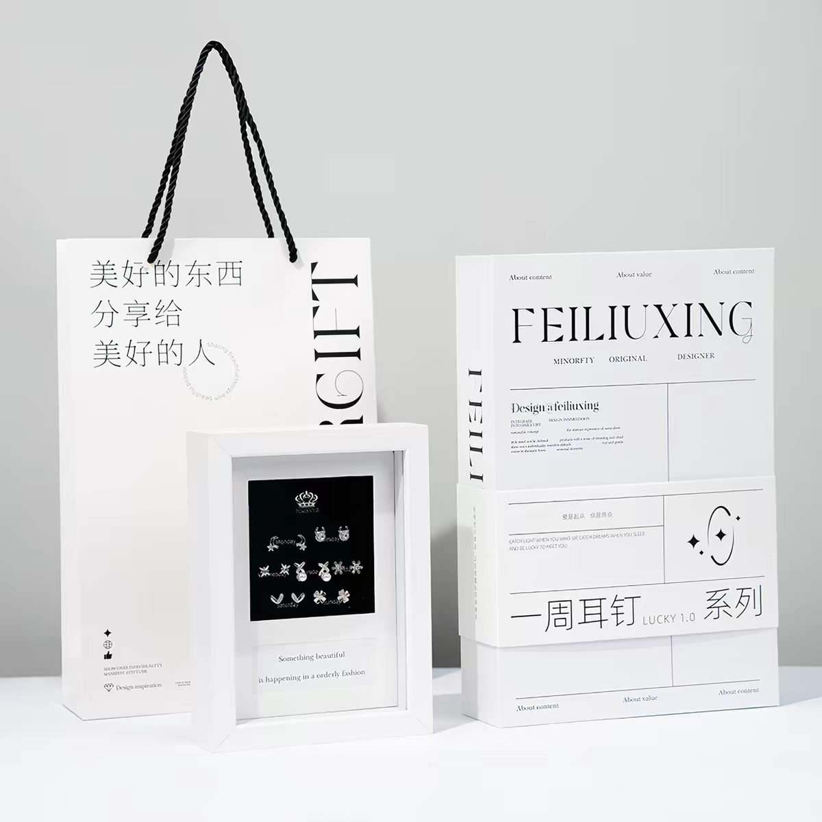 One Week Supply of your Sterling Silver 925 Earrings Each Piece comes with lab certificate and a photo Frame (Free photo print)