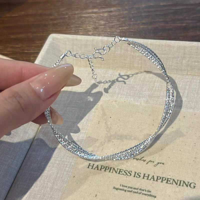 Twisted sense 999 Silver Bracelet with Lab Certificate