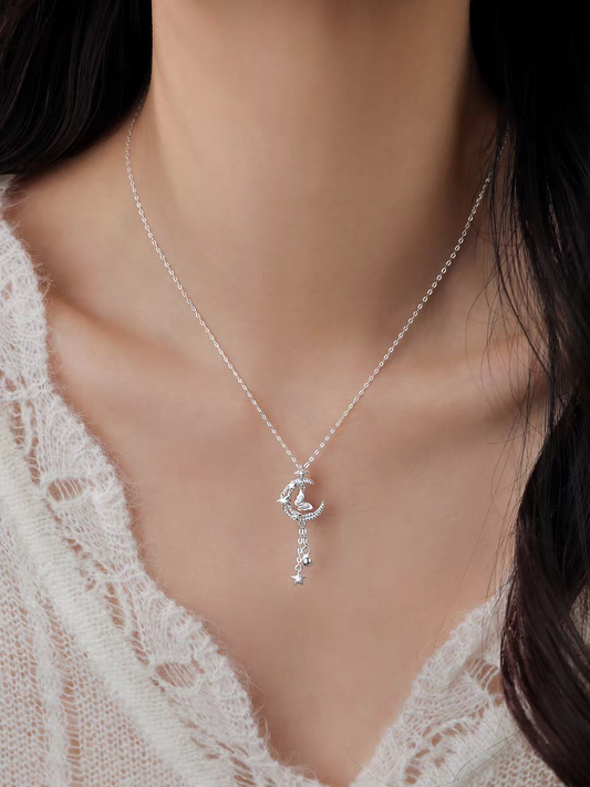 Monarch Moon 999 Silver Necklace with Certificate