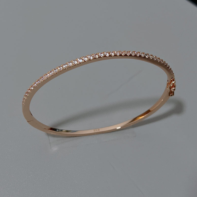Stary Promise Sterling Silver 925 Bracelet Bangle -claw closer